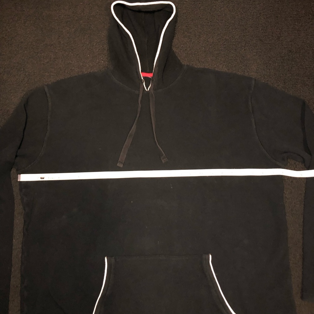 Polo Ralph Lauren. Sleepwear Hoodie. Waffle Knit. Size 2XL. Dark Navy Blue Color - Picture 6 of 14